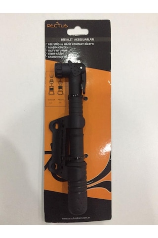Rectus Mtb Şehir Bisikleti Mini Pompa Presta Araba Sibop Uyumlu