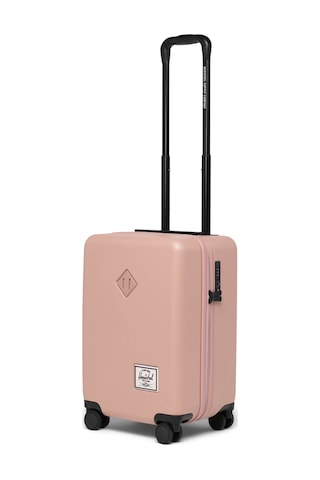 Herschel Heritage Hardshell Darbeye Dayanıklı Tekerlekli Kabin Boy Valiz 35 L Gül Kurusu Gülkurusu