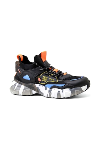 Guja 24y568 Trend Deri Erkek Sneaker Siyah