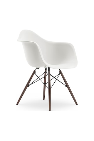 Eames Plastik Koltuk Re Daw, Vitra, Charles & Ray Eames, Geri Dönüştürülmüş Malzeme Beyaz