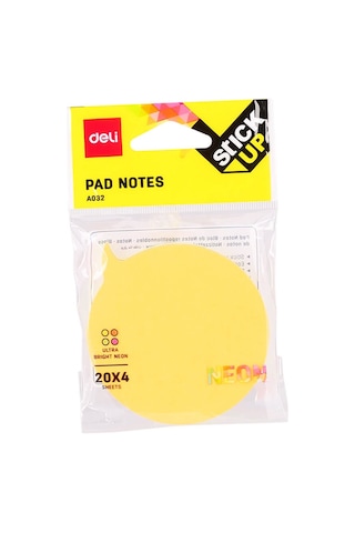 Deli Sticky Notes Pad Notes Şekilli A03202