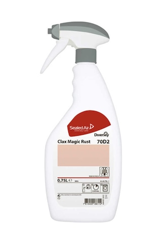 Clax Magic Rust 70D2 Pas ve Metal Lekeleri İçin Leke Çıkarıcı 6 x 750 ML
