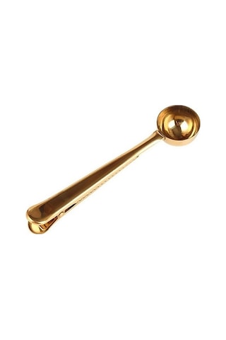 Dancemonkey Altın Kaplı 5 Adet Çok Fonksiyonlu Paslanmaz Çelik Çay Kahve Ölçüm Kaşığı Diğer