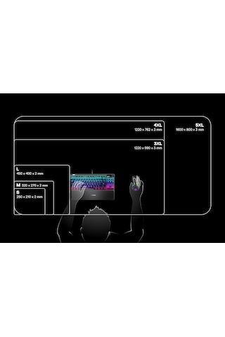 Steelseries Qck Mini Gaming Mousepad - Maksimum Kontrol Sağlar -