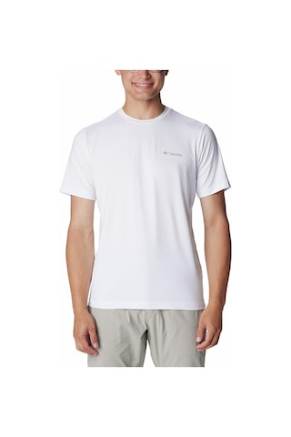 Columbia Ao5545 Tech Trail Crew Neck Iı Erkek T-shirt-29975 Beyaz
