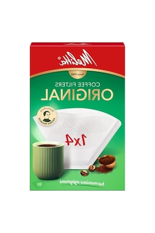 Kahve Filtre Kağıdı, 1x4 Numara 80'li Paket İle Pratik Kullanım