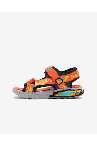 Skechers Megasplash 4k Büyük Erkek Çocuk Turuncu Sandalet 402161l Orbk Turuncu
