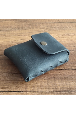 Sumerian Leather Craft Deri Sigara Kılıfı Siyah 2