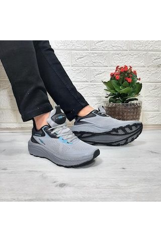 M.p 1607 Gri Yumuşak Taban Hafif Erkek Spor Ayakkabı Gri
