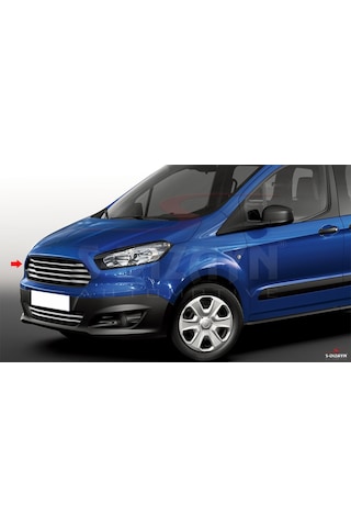 S-Dizayn  Ford Courier Krom Ön Panjur 4 Prç.  Model 2014-2017