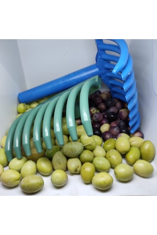 Dayanıklı Plastik 8 Taraklı Zeytin Toplama Tırmığı 2 Adet