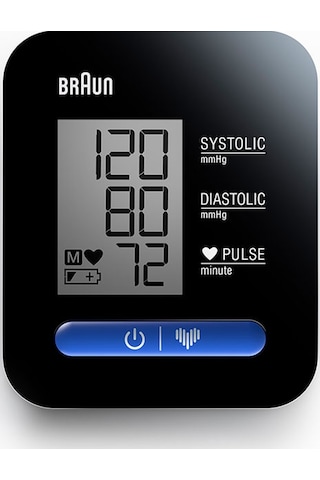 Braun ExactFit 1 BUA 5000 Üst Koldan Ölçer Tansiyon Aleti Siyah