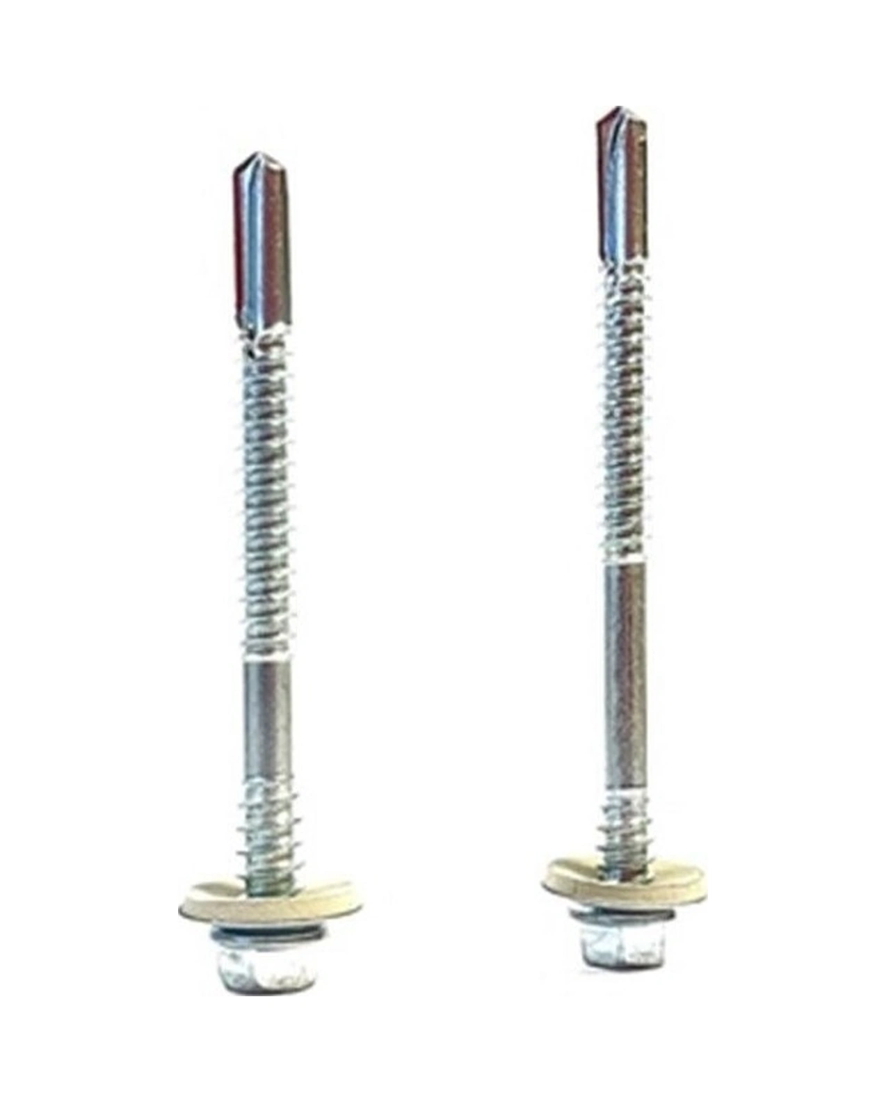 5.5x120 - 20 Adet Pul Başlı Poliüretan Çatı Sandviç Panel Vidası Dın 7504k Akb 12 Mm -