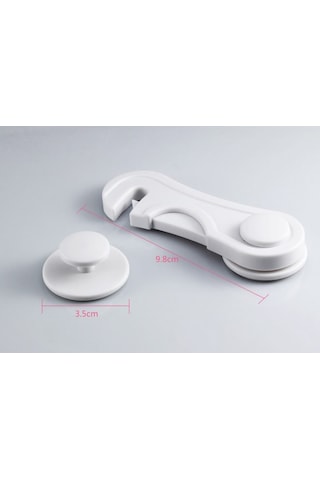 Dolap Kapak Kilidi 2 Adet Çok Renkli