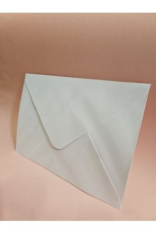Zirve Zarf Davetiye Zarfı 14x20 Parlak Beyaz 20 Adet