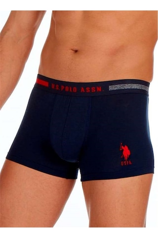 U.S. Polo Assn. U.s Polo Assn. 80155 Erkek 3 Lü Boxer-lacivert&grimelanj&beyaz Lacivert