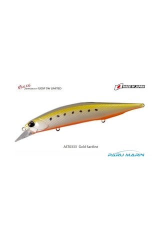Duo Realis Jerkbait 120sp Sw Ast0333 / Golden Sardine