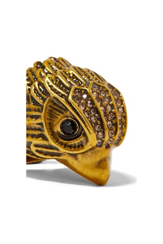 Chunky Eagle Xl Yüzük, Altın Renkli Gösterişli Tasarım Gold