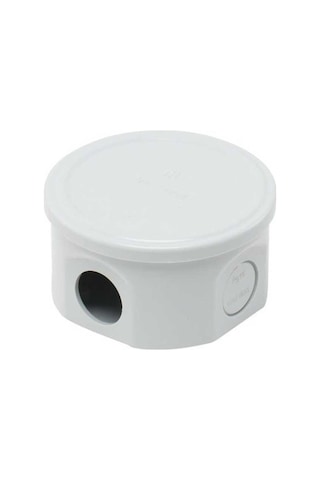 Mete Enerji 40200305 Q80x45 Termoplastik Buat Geçmeli Kapak Gri