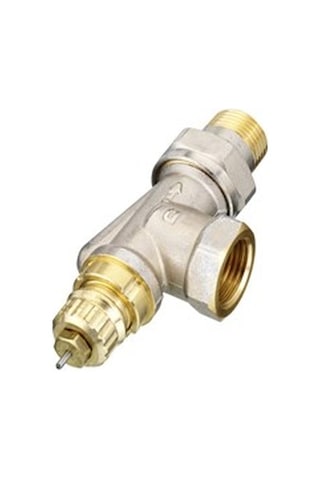 Danfoss Standart Yatay Köşe Tip Radyatör Vana Gövdesi 013g0143