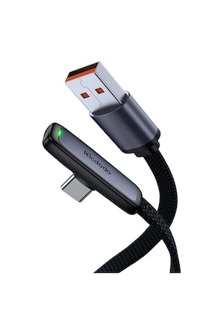 Mcdodo Ca-3340 Type-c 100w 90 Açılı Hızlı Şarj & Data Kablosu 6a 1.2m
