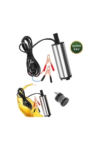 Emka Max 5442-50 Mini Akaryakıt Pompası - 24v 51 Mm