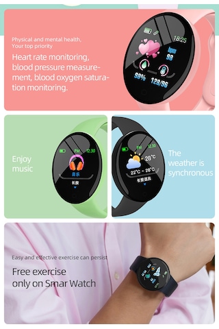 Maiyame D18pro Akıllı Saat 1.44" Oled Ekran