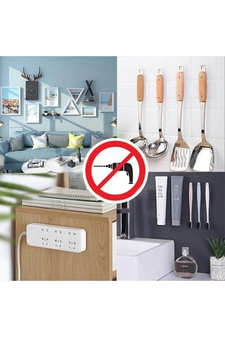 Geseus Nano Çift Taraflı Yıkanıp Tekrar Kullanılabilir Şeffaf Ban