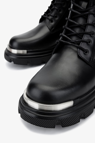 Valmenti Erkek Hakiki Deri Siyah Analin Postal Bot 381 20242 Erk Bot Sk24-25 Sıyah Anl Siyah