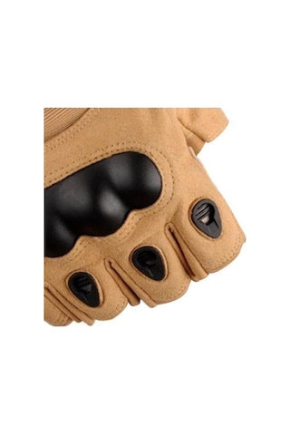 Single Sword Yarım Parmak Taktik Bisiklet Motosiklet Eldiveni