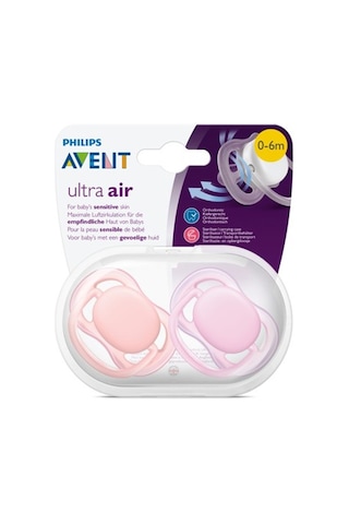 Philips Avent Scf24520 Ultra Air Emzik 0-6 Ay Renkli Kız Gülkurusu