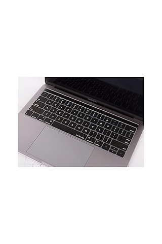 Us İngilizce Klavye Koruyucu Macbook Pro 13 15 Touch Bar Uyumlu A1706 A1989 A2159 A1707 A1990 Amerikan Düz Enter Ansı Silikon Keyboard Cover Siyah