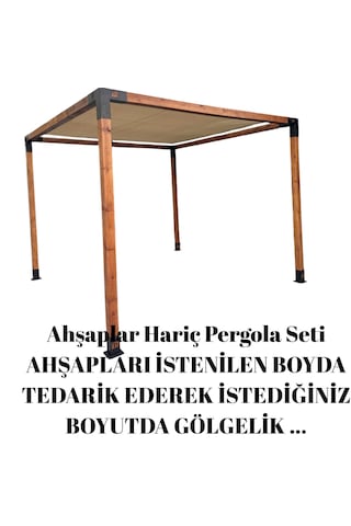 Pergola-kamelya Baglantı Seti Ahşaplar Hariç