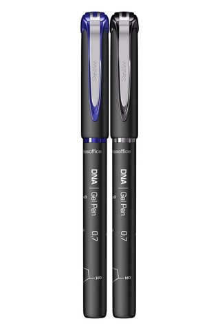 Dnal 0.7 Mm Jel Kalem Mavi & Siyah 2'li Blister, 0.7 Mm Çok Renkli