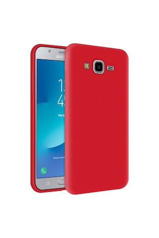 KZY İletişim Samsung Galaxy Uyumlu J7 Core İçi Kadife Soft Logosuz Lansman Silikon Kapak