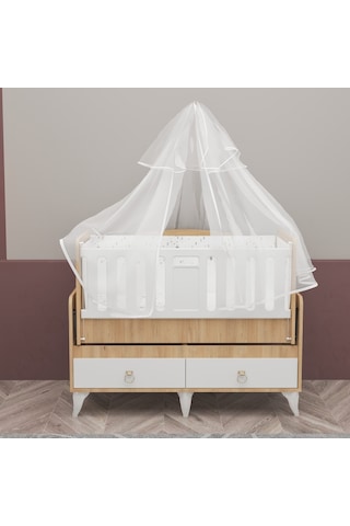 Garaj Home Karmen Beşik Aytaşı - Uyku Seti Kombinli Beyaz