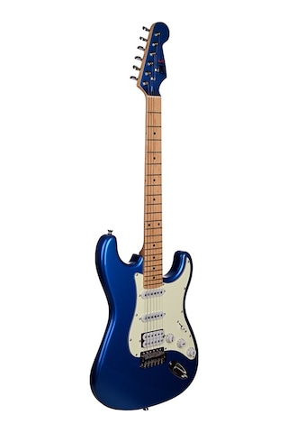 Dmx Guitars Deg100 Hss Tb Elektro Gitar Transparent Blue
