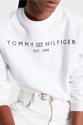 Tommy Hilfiger Bayan Sweat Ww0ww39791 Ycf Beyaz Beyaz