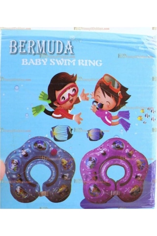 Bermuda Bebek Boyun Simidi Emniyet Kilitli - Pembe