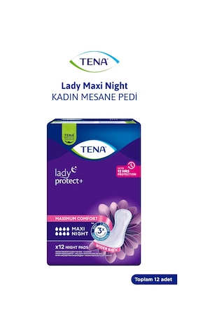 Tena Lady Protect Mesane Pedi Maxi Night Geceye Özel 24 Adet