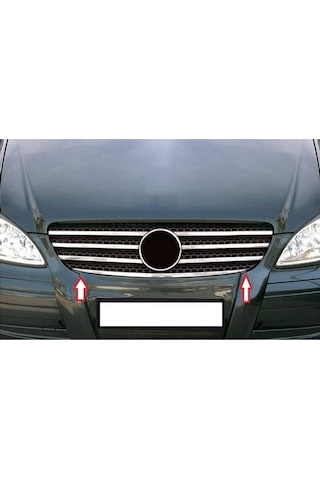 Ön Panjur Krom Aksesuar 7 Parça Vito W639 Van 2004 2014 Model İçin Uyumlu