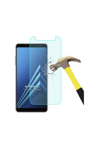 Samsung Uyumlu Galaxy A8 Plus 2018 Temperli Kırılmaz Cam Ekran Koruyucu (531181003)