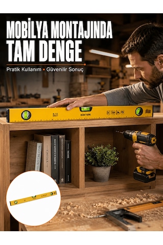 Profesyonel 600 Mm Su Terazisi Duvar Ve Montaj İşleri İçin Yeni N