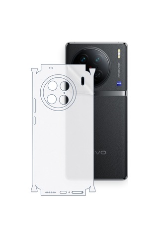 Vıvo X90 Pro Uyumlu Fullbody Arka Kaplama Hidrojel Koruyucu Film 72499011