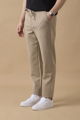 Braccas Erkek Regular Fit Orta Bel Düz Paça Bej Pantolon Bej