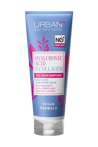 Hyaluronik Asit&kolajen Sağlıklı Uzamaya Yardımcı Şampuan-250ml-vegan Kuru