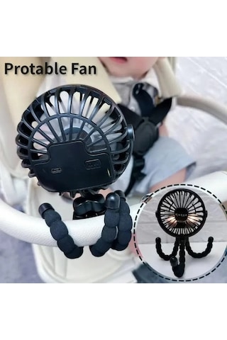 Novahub Usb El Katlanır Fan, Araba El Fanı, Küçük Çok Fonksiyonlu Aht C133-green, Yaz Dilsiz Kullanım 01