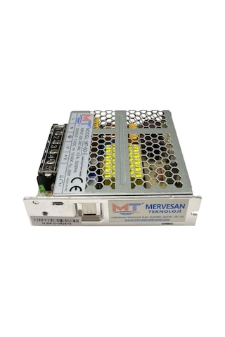 Mervesan Mt-60-5 5volt 10amper Metal Kasa Güç Kaynağı Dc Adaptör