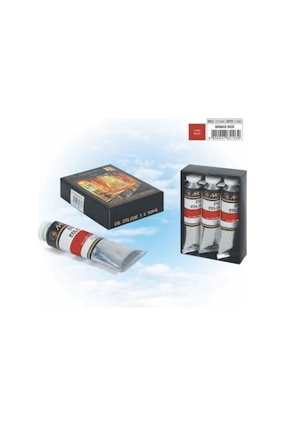 Maries Scarlet 50 Ml E1384-3 Yağlı Boya 3'lü Paket Çok Renkli