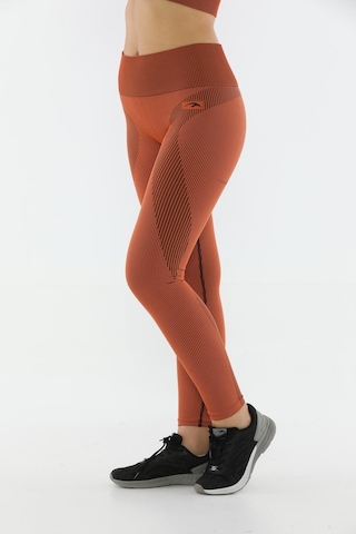Maraton Active Slimfit Kadın Spor Bakır Tayt 812082-bakır Bakır